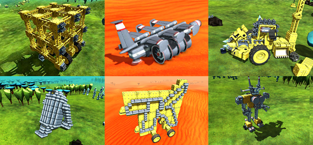 モジュールブロックを組み合わせて車両を作る惑星探査ゲーム『TerraTech』のKickstarterが始動