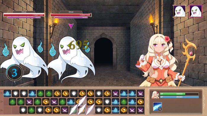 KAWAIIにRPG要素を盛り込んだビジュアルノベル『Leveling up girls in another world』は丁寧に作られたお馴染みのシステムが遊びやすい【プレイレポ】