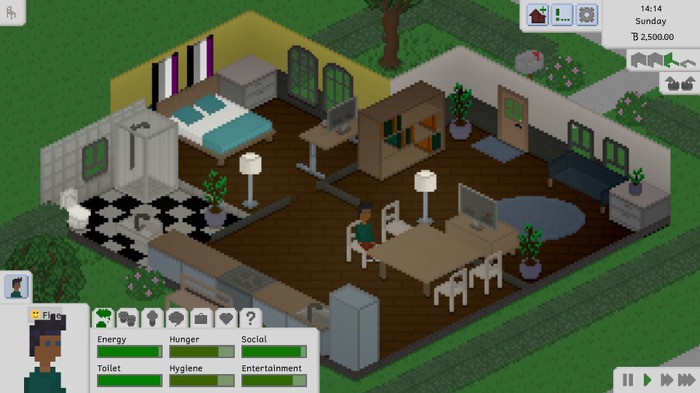 ピクセルアート『The Sims』ライクな生活シム『Tiny Life』早期アクセス開始―Modの導入やC#による追加コンテンツ作成なども