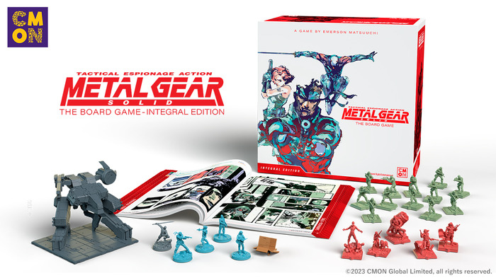 日本語版も制作決定！メタルギアのボドゲ『Metal Gear Solid: The Board Game』発表―ダンボール姿なスネークのコマも