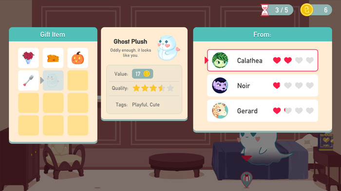 可愛いゴーストが恋愛のお手伝いをする管理ゲーム『Love, Ghostie』デモ版配信開始！