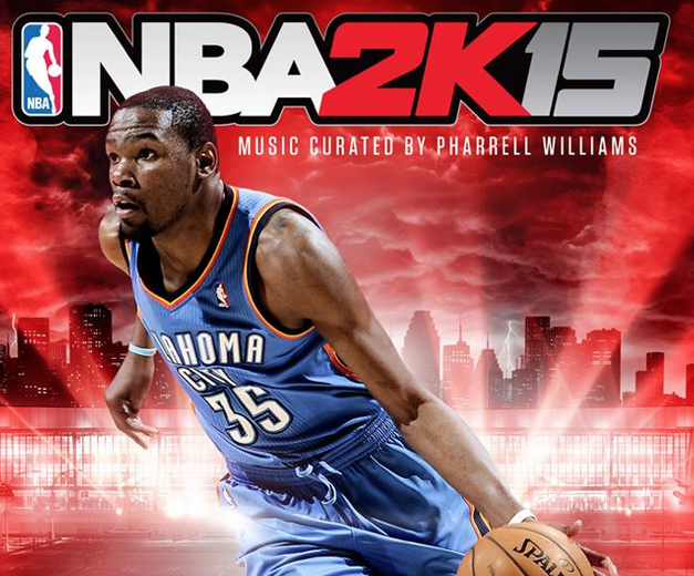 『NBA 2K15』カバーアートが初公開、BGM選曲はファレル・ウィリアムスが担当