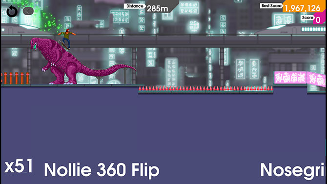 人気スケボーゲーム『OlliOlli』Steam版が海外にて7月22日より配信開始