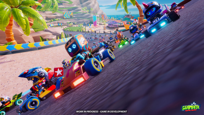 カジュアルに白熱カートレース&バトルロイヤル！『Stampede: Racing Royale』はパーティゲームの楽しさがたっぷり！【Summer Game Fest プレイレポ】