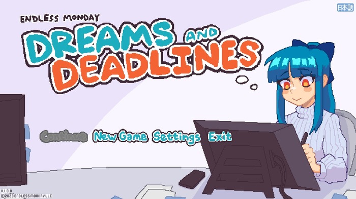 可愛い顔してるだろ…限界社員なんだぜ…？サクッと遊べてボリューミィな『Endless Monday: Dreams and Deadlines』で締切直前プレイレポ【UPDATE】