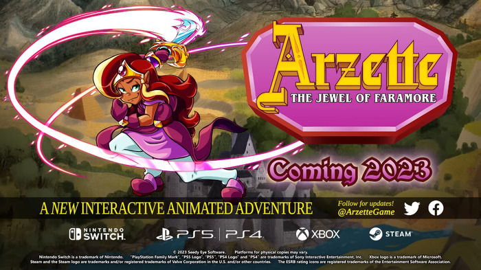 ゼルダ黒歴史にインスパイアされたファンタジーADV『Arzette: The Jewel of Faramore』発表！