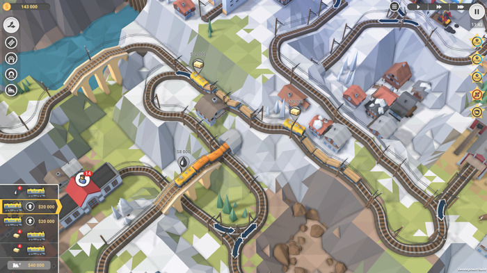 鉄道パズル『Train Valley 2』Epic Gamesストアにて無料配布開始