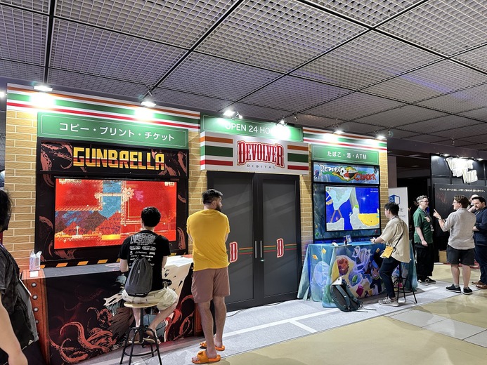 Devolver Digitalパブリッシングの2Dドット絵アクション『Pepper Grinder』『Gunbrella』を堪能！【BitSummit Let’s Go!!】