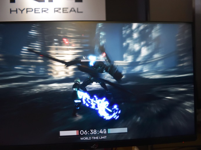 閃光のように「10分」を駆け抜ける！『34EVERLAST』のアクションを「HYPER REAL」ブースで体験【BitSummit Let’s Go!!】