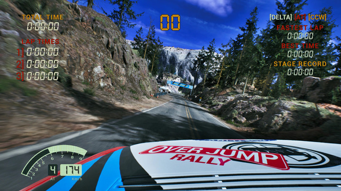 『セガラリー』オマージュの新作ラリーゲーム『Over Jump Rally』Steamストアページ公開！