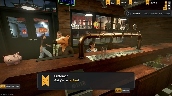 オリジナルビール醸造シム&パブ経営SLG『Brewpub Simulator』プレイレポ―各要素はカジュアルながらも面白い、けど不具合多めが玉に瑕【特集】