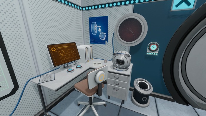 『Portal』とコラボした『Escape Simulator』DLC「Portal Escape Chamber」発表！