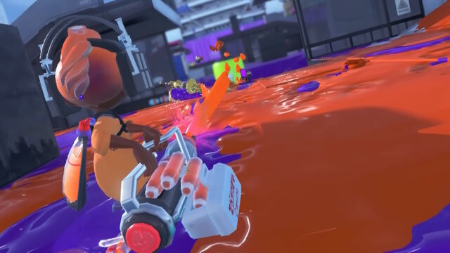 『スプラトゥーン3』追加ブキ「イグザミナー」詳細公開―フルチャで高威力&高速連射を発揮する新スピナー！