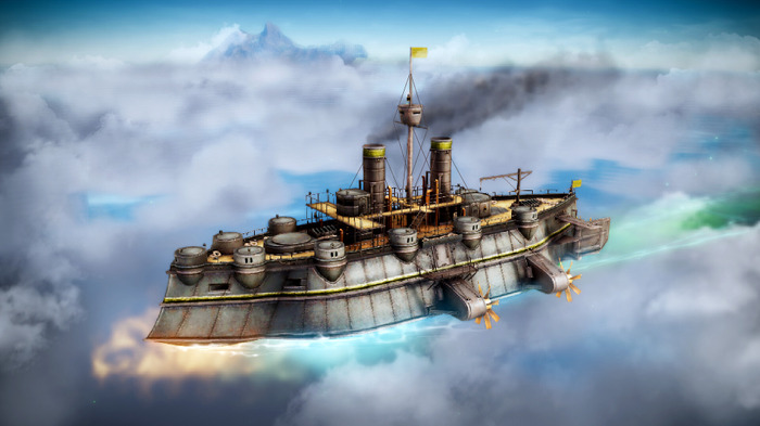 スチームパンクな空の世界で貿易や空戦を繰り広げる飛空艇シム『Airship: Kingdoms Adrift』配信日決定！