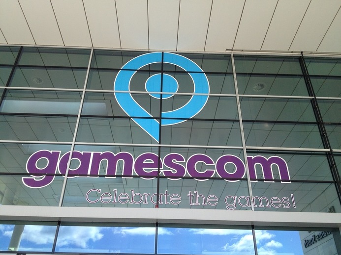 【GC 14】設営中のgamescom会場を先行偵察、開幕直前フォトレポート