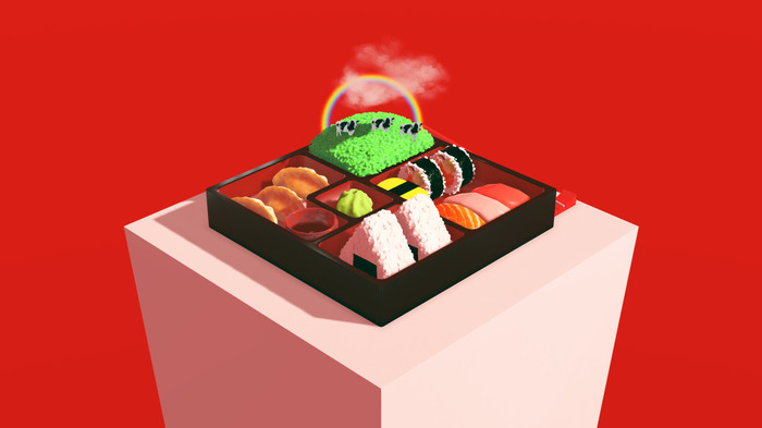 かつて「食べ物で遊んじゃダメ！」と怒られた人へ―フードアートゲーム『Nour: Play with Your Food』Steamで配信！自由な世界を舞台に思うままに食べ物で遊ぼう