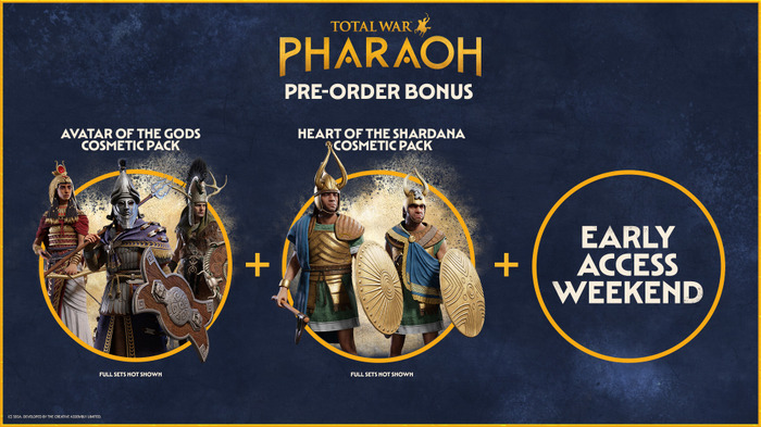 シリーズ最新作『Total War: PHARAOH』海外10月11日リリース決定！予約購入者向けに海外9月29日から3日間の早期アクセスフェイズも実施