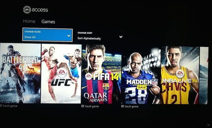 EAのXbox One向け海外定額サービス「EA Access」を試してみた