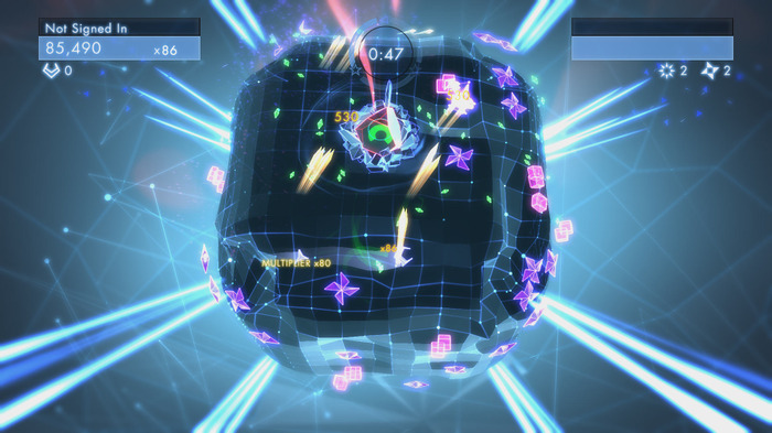 初の3D環境を採用するシリーズ最新作『Geometry Wars 3: Dimensions』のスクリーンショットが公開