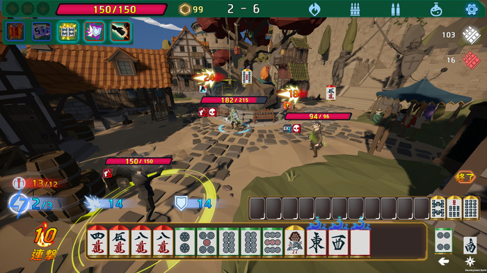 麻雀×ローグライクバトル『麻雀神威：継承者の争い』Steamでリリース―面子で攻撃！ポン、チー、カンでカウンターもできる