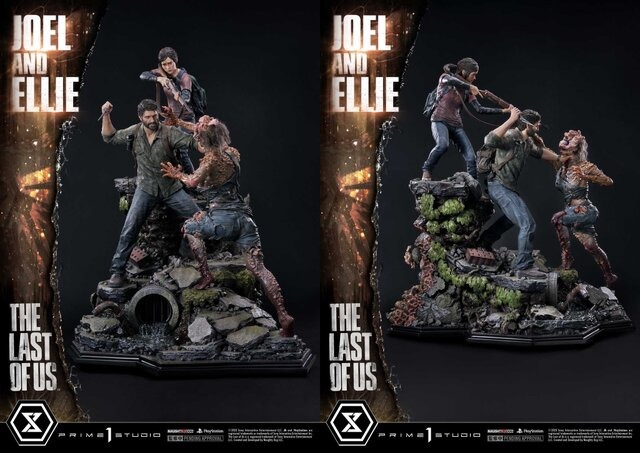 お値段32万円！『The Last of Us』より、「ジョエル＆エリー」の臨場感溢れるシーンがジオラマ化―「クリッカー」も高精細な仕上がり