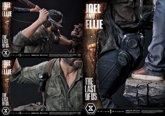 お値段32万円！『The Last of Us』より、「ジョエル＆エリー」の臨場感溢れるシーンがジオラマ化―「クリッカー」も高精細な仕上がり