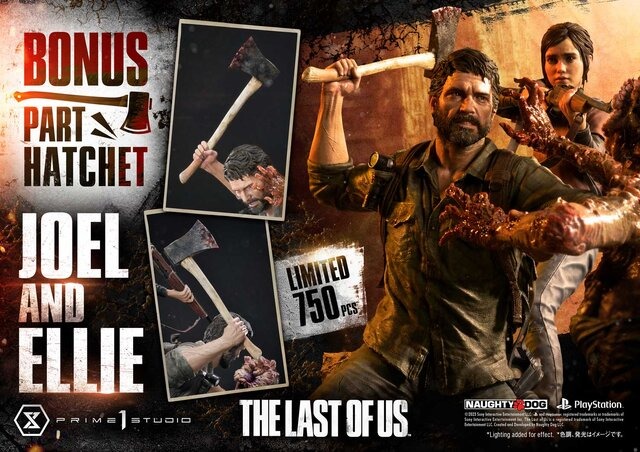 お値段32万円！『The Last of Us』より、「ジョエル＆エリー」の臨場感溢れるシーンがジオラマ化―「クリッカー」も高精細な仕上がり