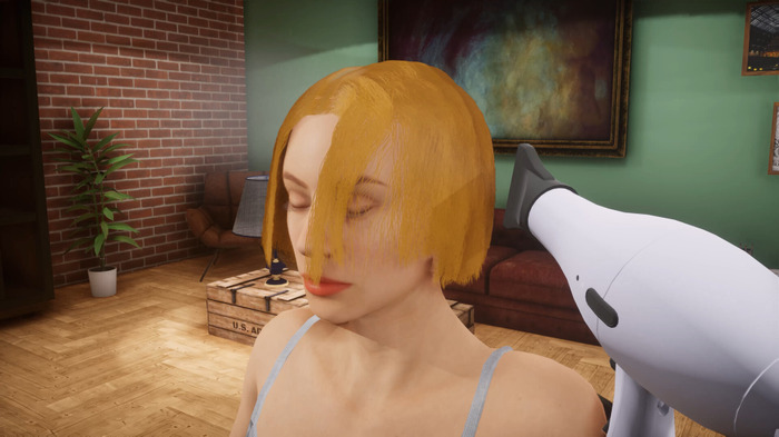 最先端のヘアスタイルに仕上げる美容師シム『Hairdresser Simulator』10月10日デモ版配信予定