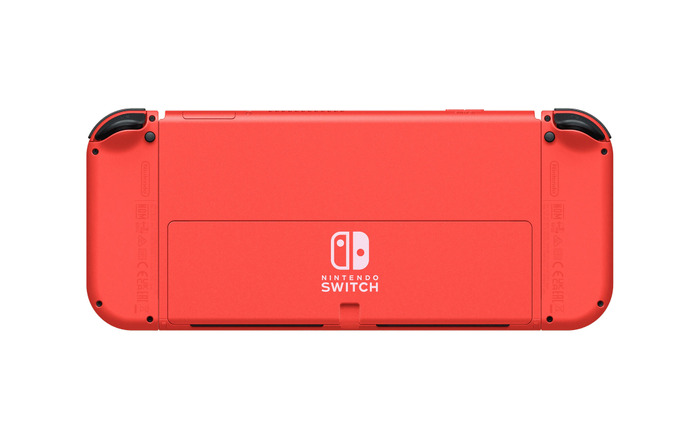 「Nintendo Switch（有機ELモデル） マリオレッド」10月6日発売―マリオやコインがさりげなくデザインされたモデルに