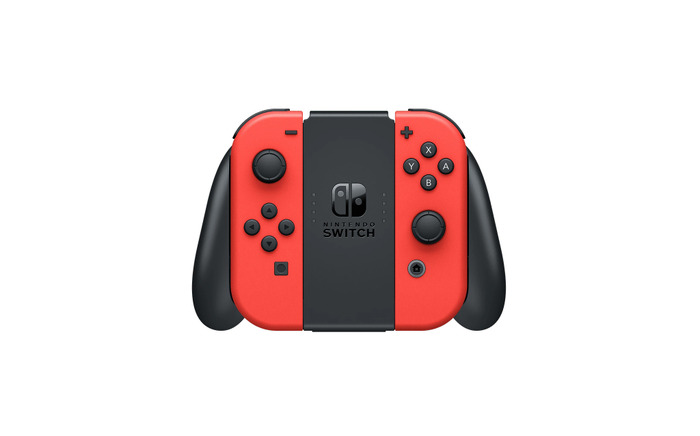 「Nintendo Switch（有機ELモデル） マリオレッド」10月6日発売―マリオやコインがさりげなくデザインされたモデルに