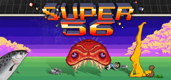 パロディやオマージュ満載のミニゲーム集『SUPER 56』日本語対応で配信開始！