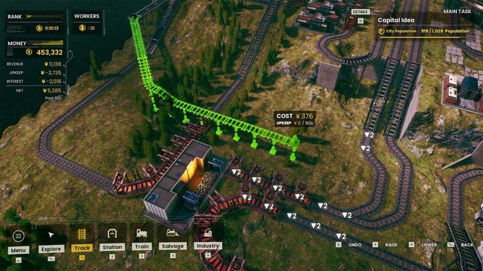 崩壊後の惑星で鉄道輸送網構築！産業発展経営シム『RAILGRADE』Steam/GOG版配信開始