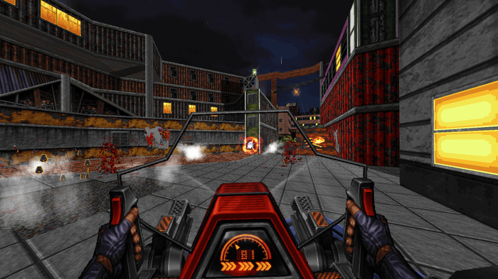 90年代風FPS『Ion Fury: Aftershock』限定デカ箱パッケージ版の予約開始！