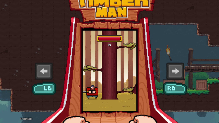 高速木こりゲームが2Dプラットフォーマーに！『Timberman: The Big Adventure』Steamストアページ公開