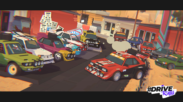 人気レースアプリが新作でPC/CSに登場『#DRIVE Rally』発表―トレイラーとSteamストアページ公開