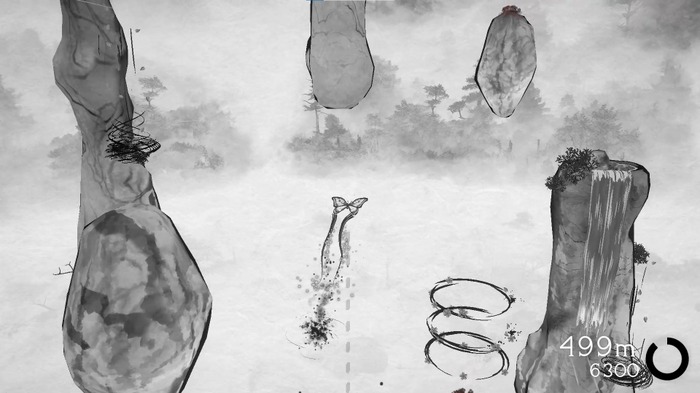 水墨山水画を跳び回るエンドレス・ジャンプアクション『点睛』Steamにてデモ版リリース！