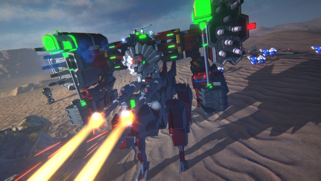 魔改造ロボACT『CUSTOM MECH WARS』では“戦闘中の機体乗り換え”にも対応！プロトタイプ版からの改善点など最新情報が到着