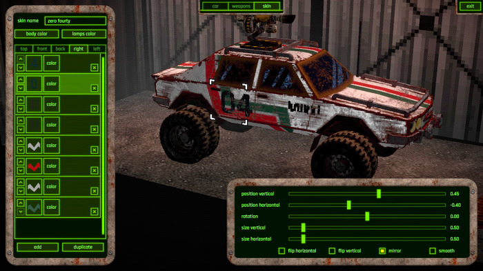 世紀末武装車両で怒りのデス・バトルなレトロ風カーコンバットゲーム『FUMES』Steamデモ版公開！