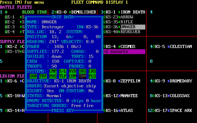 34年前にMS-DOSでリリースされた宇宙戦争シム『STAR FLEET II』、バージョン2.0になってSteam/GOG.comで配信開始！