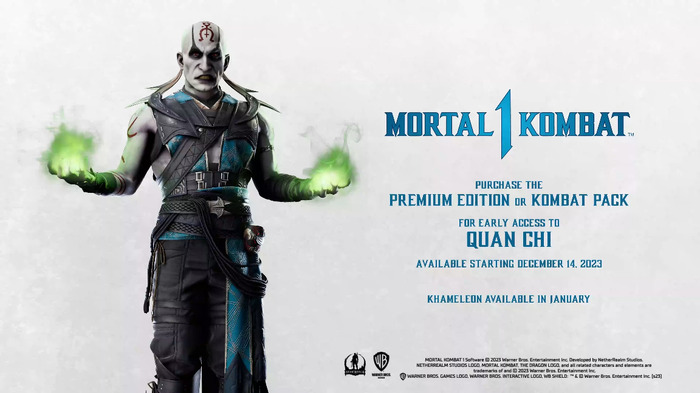 触手を召喚する妖術師！『Mortal Kombat 1』DLCキャラ「クァン・チー」ゲームプレイトレイラーがお披露目