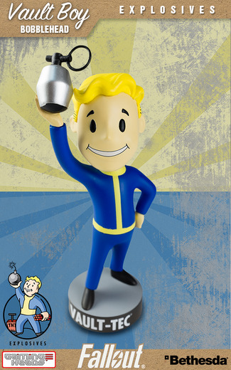 『Fallout 3』のVault-Boyボブルヘッド第2弾が予約開始― SpeechやBarterなど