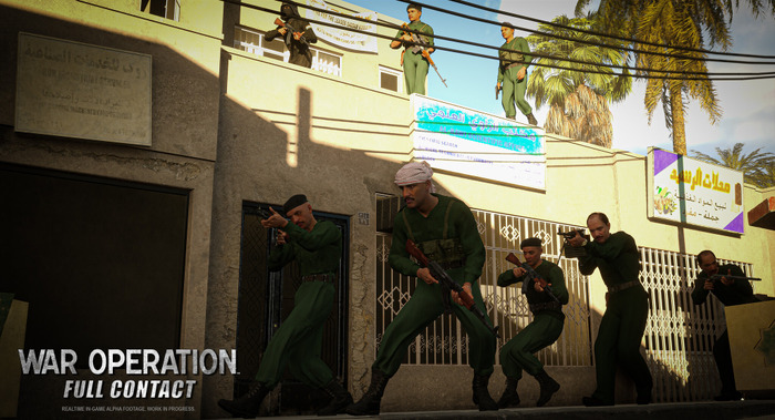 イラク戦争TPS『WAR OPERATION: Full Contact』Steamにて早期アクセス！フィルドス広場を舞台に16対16のチームデスマッチとゾーンキャプチャー