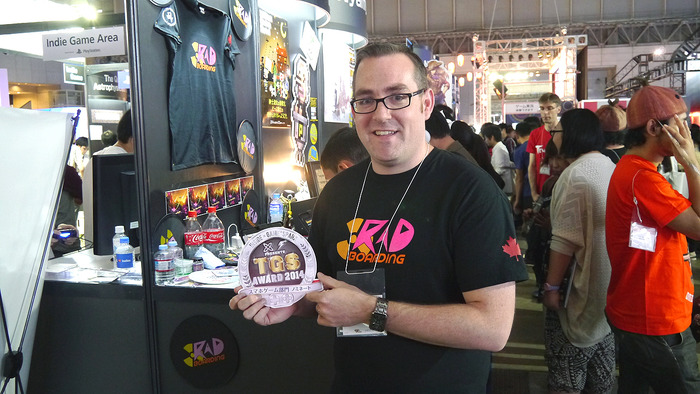 Game*Sparkとインサイドの「TGS Awards 2014」、ノミネート出展社にメダルを贈呈