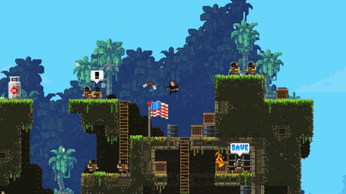 『Broforce』に「マッドマックス」「キル・ビル」風の新キャラが追加！ Steam Workshopにも対応