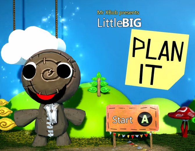 『Project Spark』で『LittleBigPlanet』を再現！やりたい放題なパロディ作品『Little Big Plan It』