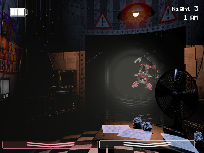 着ぐるみ監視ホラー続編『Five Nights at Freddy's 2』がSteam Greenlightに登場