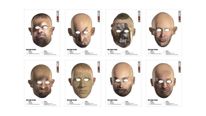 海外『NBA 2K15』公式Facebookが注目機能「Face scan」でハロウィンマスクを作成