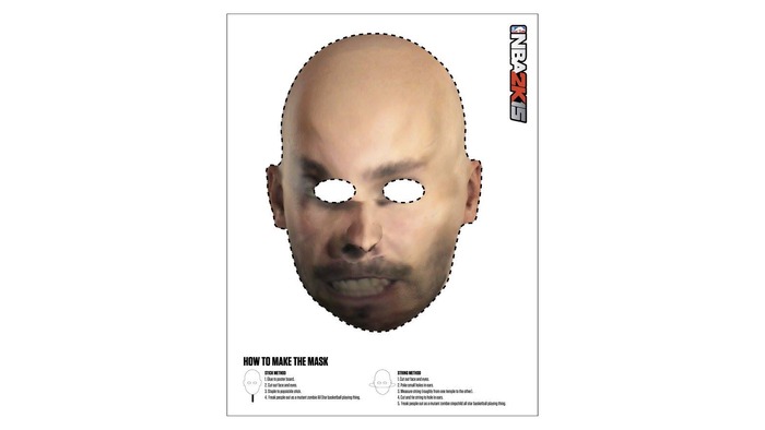 海外『NBA 2K15』公式Facebookが注目機能「Face scan」でハロウィンマスクを作成