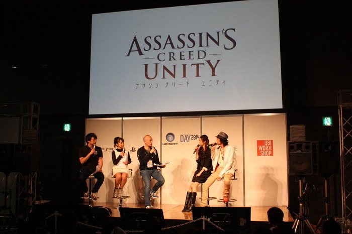 【UBIDAY 14】『アサシン クリード ユニティ』ステージレポ、主人公アルノ役の三木眞一郎さんなどが登壇