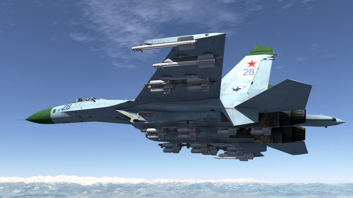 フライトシム『Su-27 for DCS World』がリリース― フランカーを操縦しよう